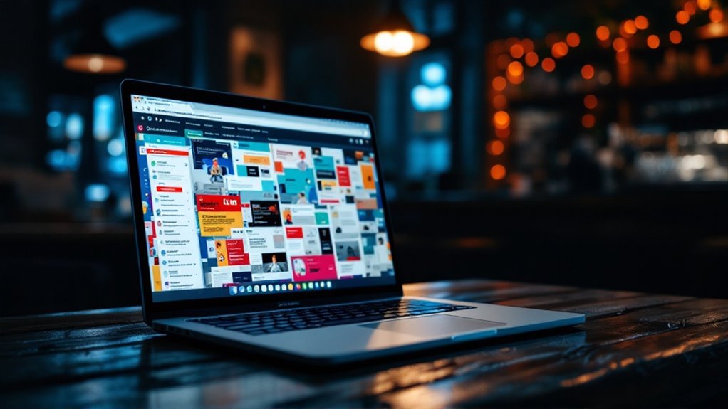 untrustworthy business image online